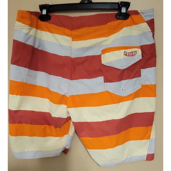 VOLCOM Pure Function 2 Way Stretch Mens Sz 38 Boardshorts Swim Trunks - Picture 5 of 10